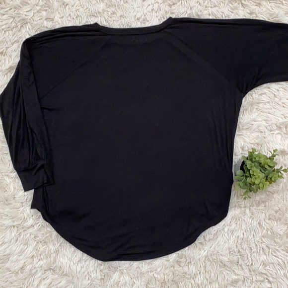 Loft 3/4 Sleeve Dolman Knit Top 💗 Black - Picture 6 of 12